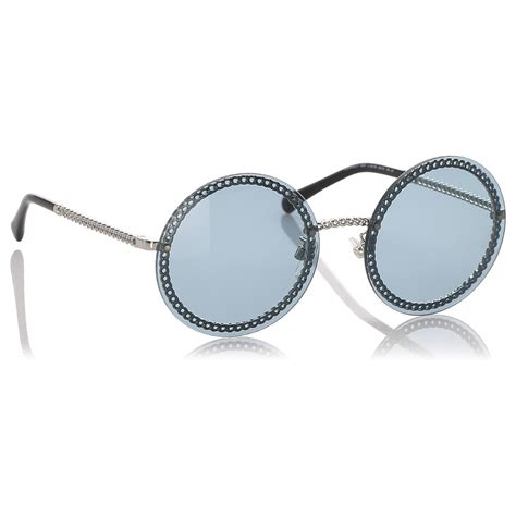 chanel lunette ronde|lunette de soleil tendance chanel.